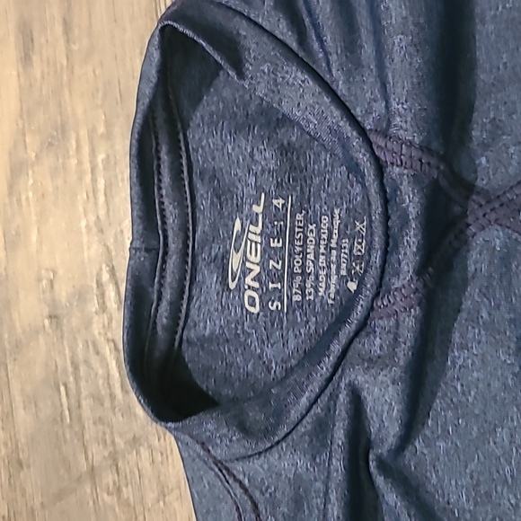 O'Neill Hybrid LS Surf Shirt - Deep Sea Size 4 - Picture 6 of 6